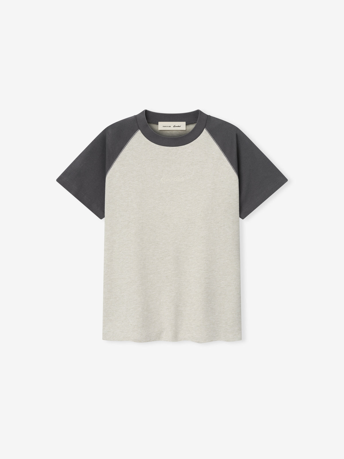 125SP267391FW_WOMENS_SIGNATURE_CLASSIC_FIT_BASEBALL_TEE-HEATHER_STONE_IRON_GREY_1