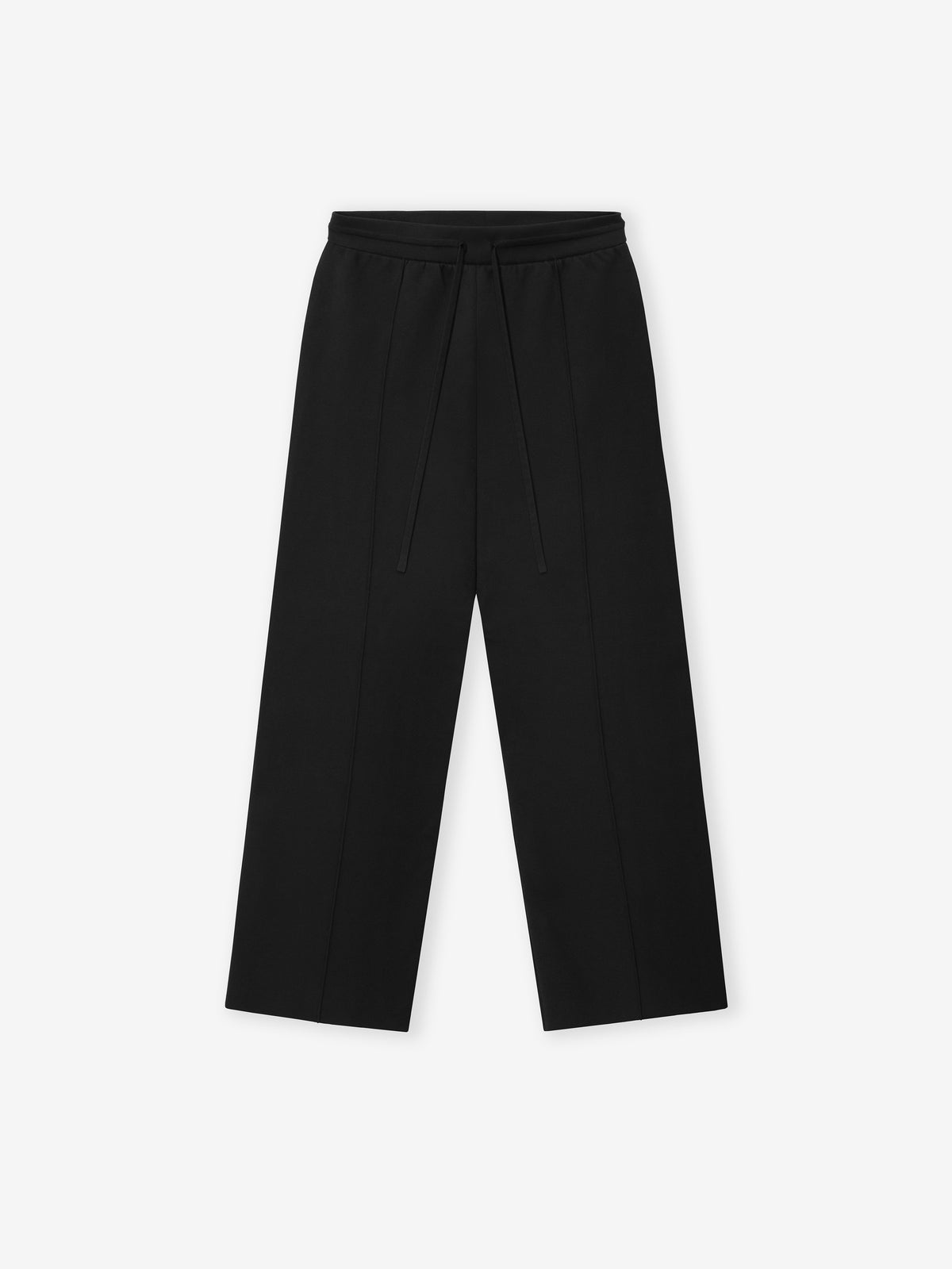 FG9M25-250MDK_FLARED_DOUBLE_KNIT_JOGGING_PANT-BLACK_1