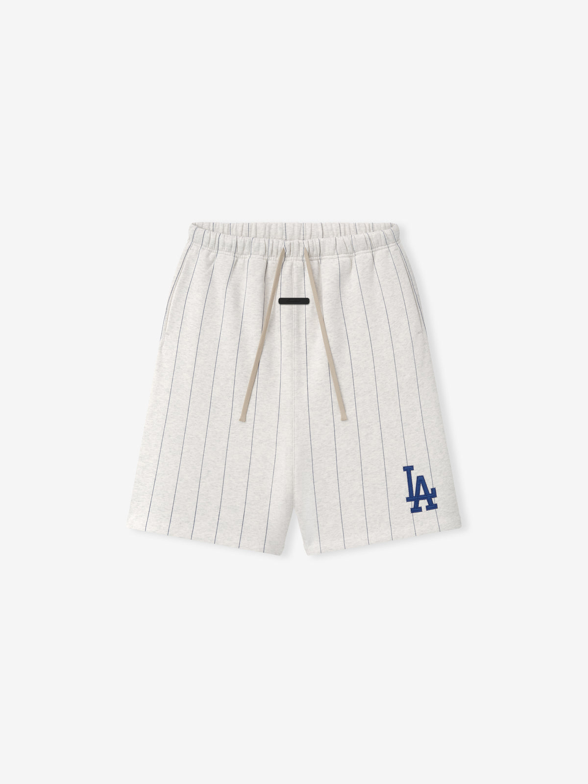 RW00228_DODGERS_90S_SWEATSHORT-OATMEAL_HEATHER_W_DARK_SAPPHIRE_PINESTRIPES_1